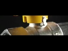 شیر گاز 1 اینچ با دسته T، مادگی به مادگی، رزوه بلند، 5 بار