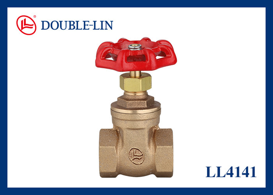 1/2" تا 3" دریچه برنز دریچه فلنج Bsp / Npt
