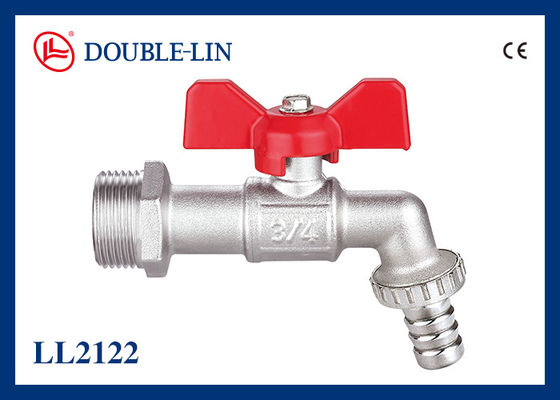فولاد ضد زنگ 304 خروجی 3/4 "x 3/4" برنج Bibcocks
