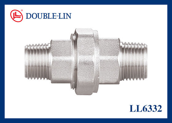 DIN 259 مرد X مرد HPB 57-3 1 اینچ برنز اتحادیه
