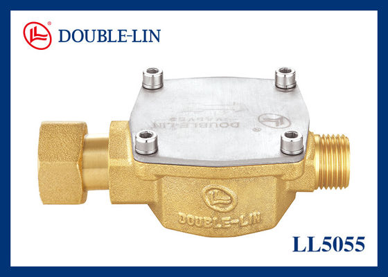 فیلتر گاز برنجی 5 بار با رزوه ISO228 F3/4 اینچ x M1/2 اینچ