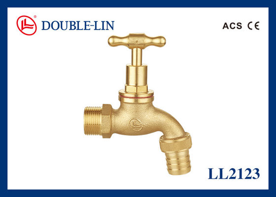 ISO228 Thread Sand Cast Brass House Stop Cock HPB 57-3 مواد